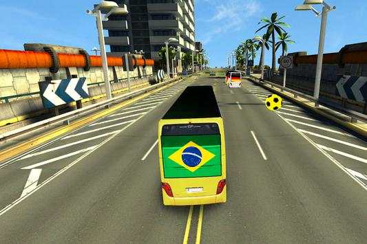 SOCCER TEAM BUS BATTLE BRAZIL screenshot 4