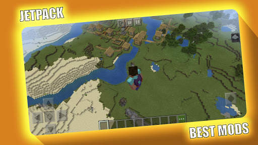 Jetpack Mod for Minecraft PE - screenshot 2