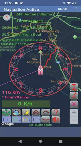 Free Gps For Boat fishing screenshot 3