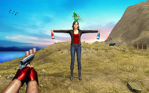 Real Bottle Shooting Game screenshot 2