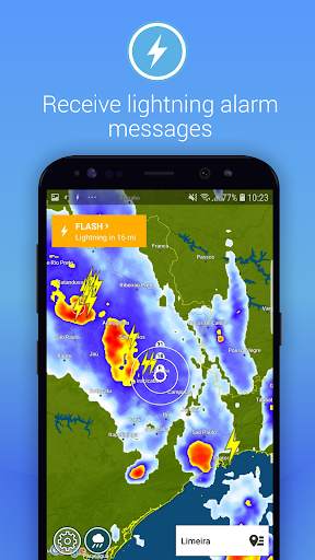 Lightning Alarm Weatherplaza screenshot 2