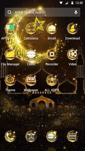 Ramadan-APUS Launcher theme screenshot 2