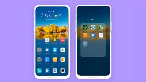Launcher Huawei Mate 40, 30 screenshot 1