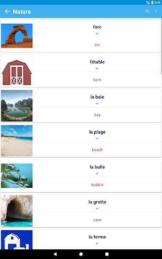 French Vocabulary By Topics (With Pictures) screenshot 22