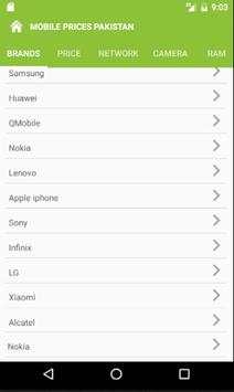 Mobile Prices in Pakistan screenshot 2