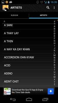 Myanmar MP3 : Mobile Music screenshot 3