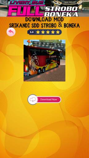 Livery Bus Full Strobo dan Full Boneka screenshot 6
