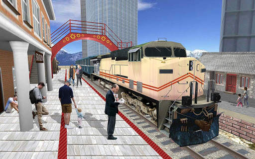 Train Racing Game Train Simulator 2019 screenshot 2