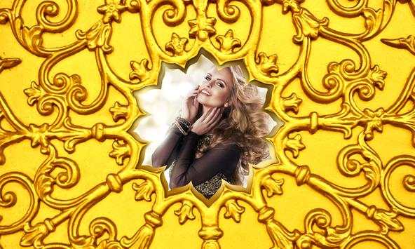 Golden Photo Frames screenshot 5