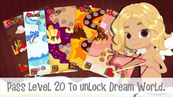 Valentine Candy Garden Match 3 screenshot 5