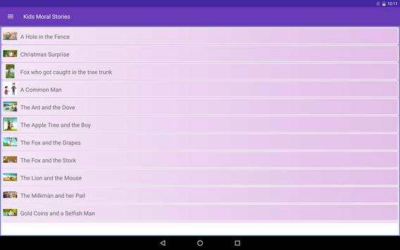 Kids Moral Stories screenshot 6