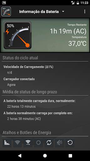 Gauge Battery Widget screenshot 3
