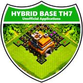 Base for COC TownHall 7 Hybrid 1.0