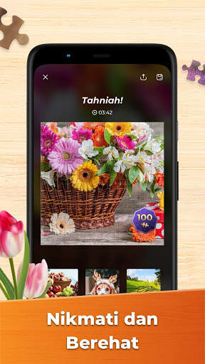 Permainan Teka-teki Jigsaw screenshot 2