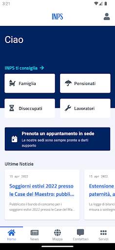 INPS Mobile screenshot 1
