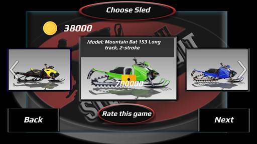 Sled Bandit - Snowmobile Racing Game screenshot 2