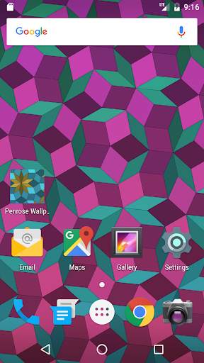 Penrose Live Wallpaper screenshot 1