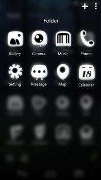 Fallen Moon GO Launcher Theme screenshot 5