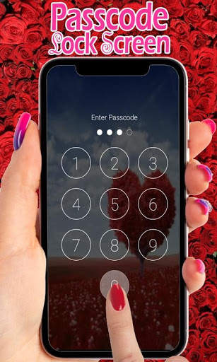 Love Lock screen HD Love Hearts wallpapers pattern 1 تصوير الشاشة