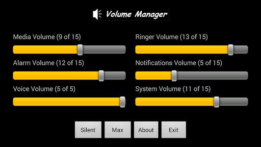 Volume Manager screenshot 2