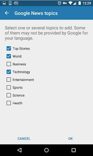 Flym News Reader (old v1 version) screenshot 5