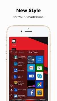Red Theme For Computer Launcher screenshot 2