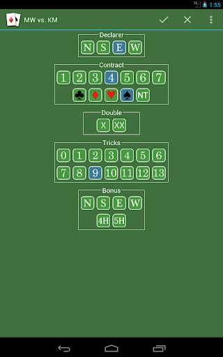 Bridge Score – rubber bridge screenshot 7