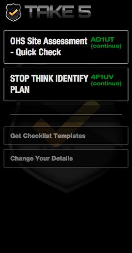Take 5 App скриншот 1
