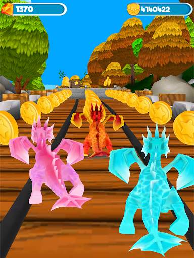 Flying Dino Dragon World Run screenshot 7