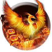 Flame Phoenix Keyboard Theme 10001004