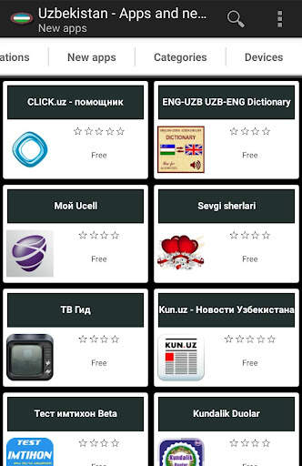 Uzbek apps and games screenshot 2