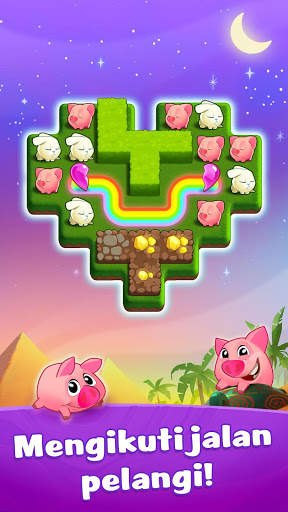 Link Pets: permainan teka-teki dengan haiwan zoo screenshot 5