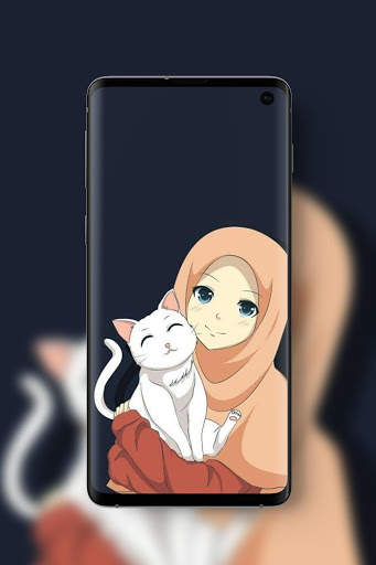 Best Cartoon Muslimah Wallpapers HD screenshot 2