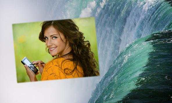 bingkai foto air terjun screenshot 7