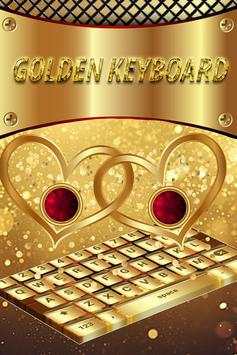 Gold Keyboard Theme 2020 скриншот 5