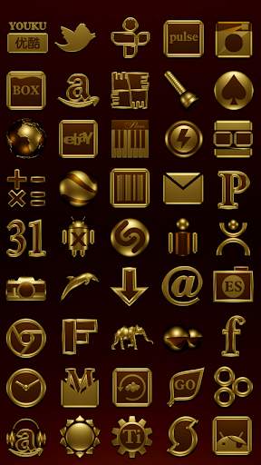 Smart Launcher theme HAMOND screenshot 4