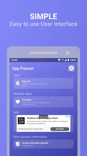 App Freezer By Kolver [ROOT] screenshot 1
