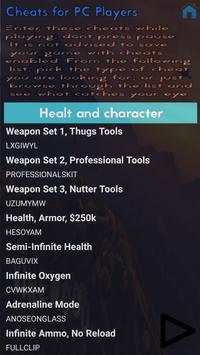 Cheats for GTA 5 screenshot 5