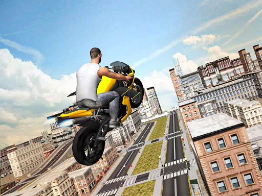 Fliegen Moto Racer 3D screenshot 13