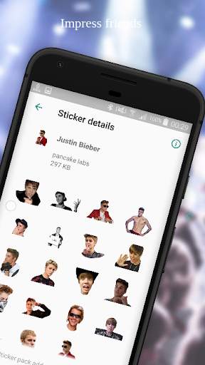 Celebrity Sticker Pack screenshot 6