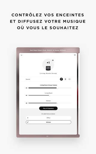Application SoundTouch de Bose screenshot 6