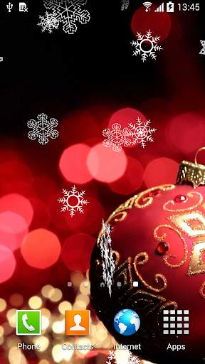 Winter Night Live Wallpaper screenshot 3