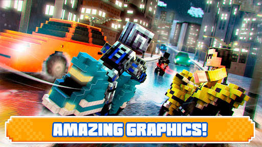 Blocky Superbikes Race Game screenshot 12