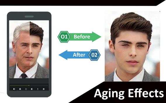 Face App - Face Aging Effects Photo Editor Pro screenshot 2