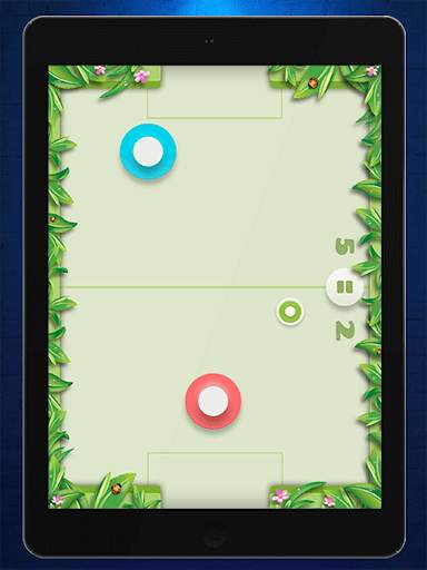 Hockey game - Neon Air Hockey screenshot 12