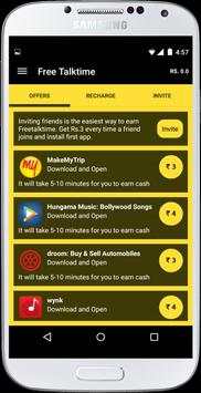 Earn Talktime - Free Talktime screenshot 3