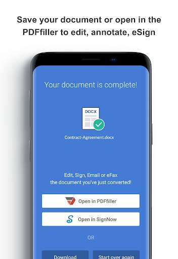 PDF to Word docs Converter screenshot 4
