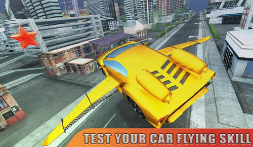 Flying Racing Car Games screenshot 1