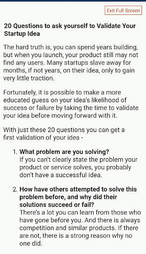 Startup CEO Entrepreneur App I screenshot 7