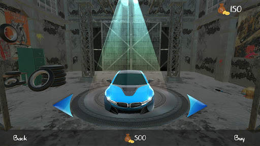 Sky Car Driving Stunt Impossible Track screenshot 2